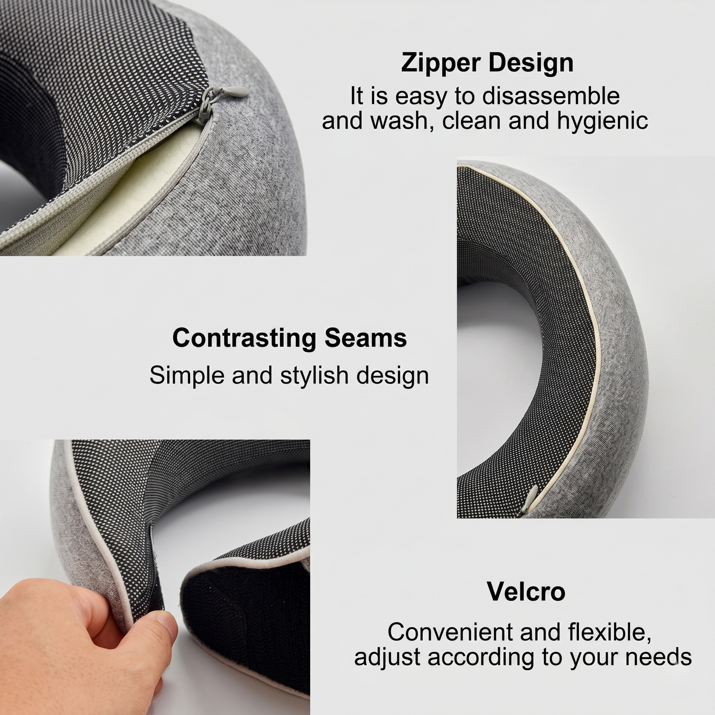 Memory Foam Travel Pillow