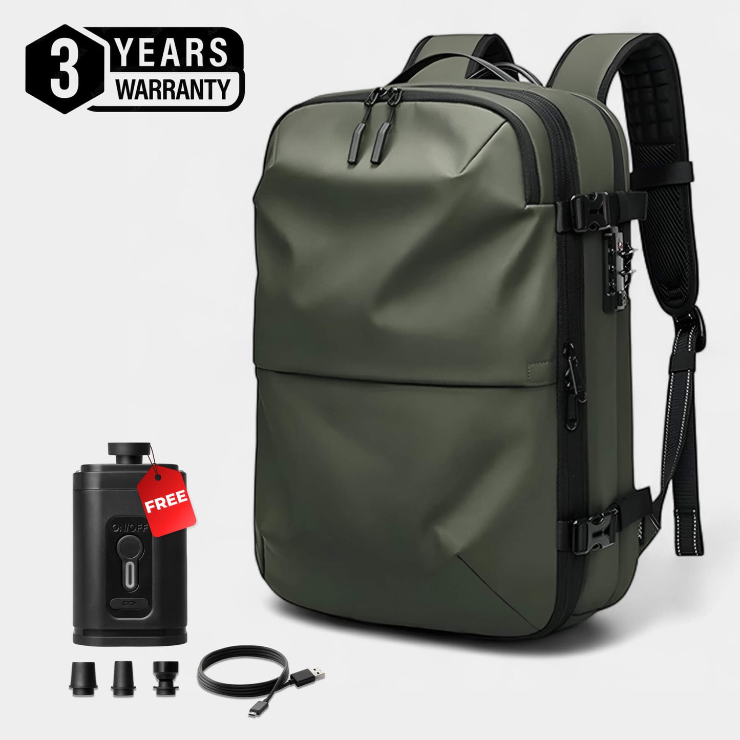 VAILBAG Matte Travel Backpack 60L