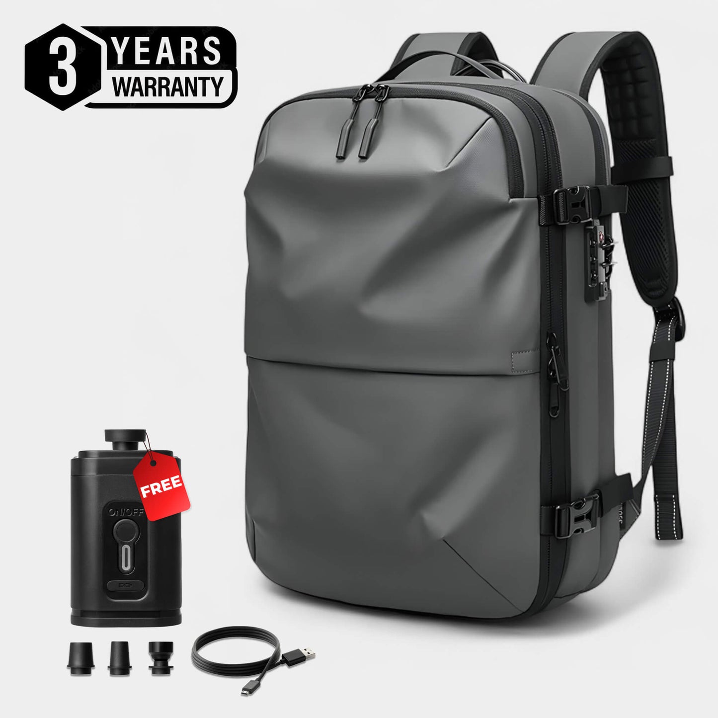 VAILBAG Matte Travel Backpack 60L