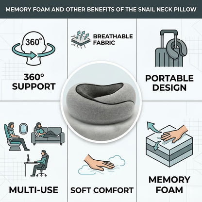 Memory Foam Travel Pillow