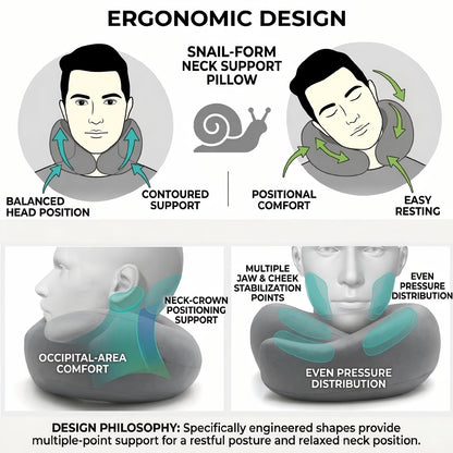 Memory Foam Travel Pillow
