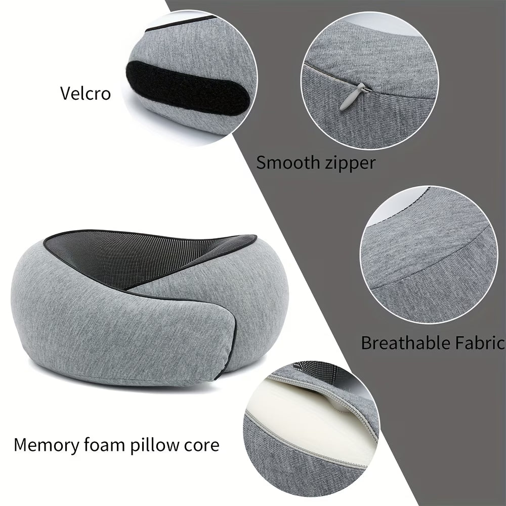 Memory Foam Travel Pillow